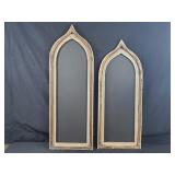 2 New Recycled Wood Chalkboards