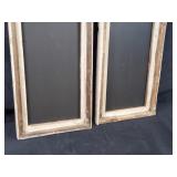 2 New Recycled Wood Chalkboards