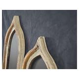 2 New Recycled Wood Chalkboards