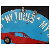 New Recycled Metal Hanging Garage Sign