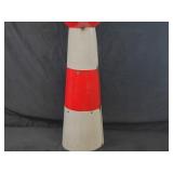 New Large Recycled Metal Garen Art Lighthouse