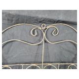 New Recycled Metal Heart Planter / Plant Holder / Trellis