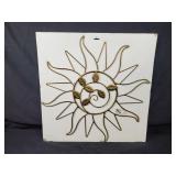New Metal Sun Sign Decoration