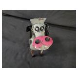 New Recycled Metal Garden Art Cow