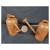 2 New Metal Watering Cans