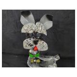 New Recycled Metal Garden Art Dog