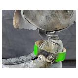 New Recycled Metal Garden Art Dog