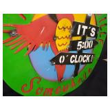 New Large Recycled Metal Margaritaville Sign