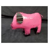 New Recycled Metal Garden Art Pig