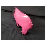 New Recycled Metal Garden Art Pig