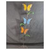 New Large Recycled Metal Garden Art Butterflies