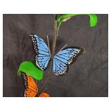 New Large Recycled Metal Garden Art Butterflies