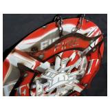 New Recycled Metal Garden Art Fire Dept Sign