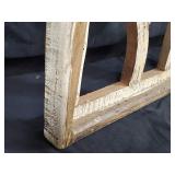 New Recycled Wood Decorative Shabby Chic Style Window