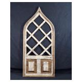 New Recycled Wood Decorative Shabby Chic Style Window