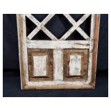New Recycled Wood Decorative Shabby Chic Style Window