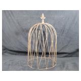 New Recycled Metal Dome Trellis with Finial