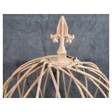 New Recycled Metal Dome Trellis with Finial