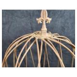 New Recycled Metal Dome Trellis with Finial