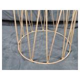 New Recycled Metal Dome Trellis with Finial