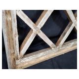 New Recycled Wood Decorative Shabby Chic Style Window