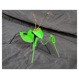 New Recycled Metal Garden Art Preying Mantis