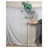 New Recycled Metal Big Cow Weathervane