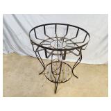 New Recycled Metal Large Plant Stand / Garden Decoration