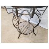 New Recycled Metal Large Plant Stand / Garden Decoration