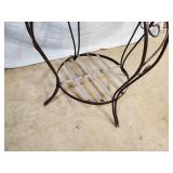 New Recycled Metal Large Plant Stand / Garden Decoration