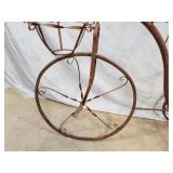 New Recycled Metal Large Trike Bike Planter