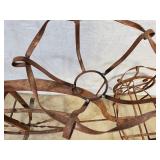 New Recycled Metal Large Trike Bike Planter