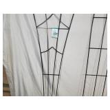 3 New Full Size Metal Trellis