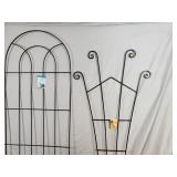 3 New Full Size Metal Trellis