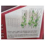 New Rustic Heirloom 3 Panel Plant Support / Trellis