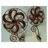 Pair of New Garden Wind Spinners
