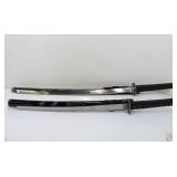 Set of 3 Decorative Samurai Swords
