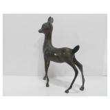 Large Vintage Mid Century Metal Deer Sculpture