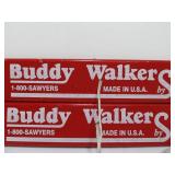 Pair of Wooden BUDDY WALKERS 2-Person Team Walking Game/Toy