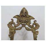 Ornate Solid Brass Vintage Easel Stand