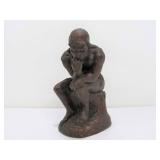 Vintage "The Thinker" Sculpture