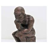 Vintage "The Thinker" Sculpture
