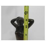 Signed Vintage Nude Female Sculpture