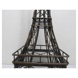 Large Brass/Metal Eiffel Tower Sculpture