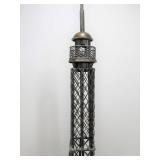 Large Brass/Metal Eiffel Tower Sculpture