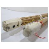 Pair of Large Bamboo Kendo Training Sticks