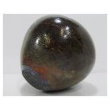 Nicely Glazed Signed Studio Art Pottery Round Vase