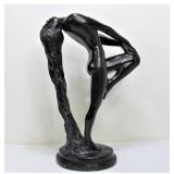 Large Signed Vintage Deco Nude Sculpture