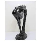 Large Signed Vintage Deco Nude Sculpture
