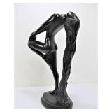 Large Signed Vintage Deco Nude Sculpture